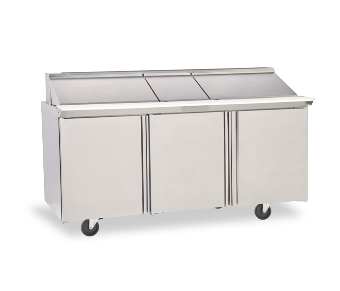 4472NP-18 - 3 Section with Doors | 18 Pan Capacity